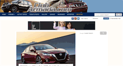 Desktop Screenshot of clubarmada.com